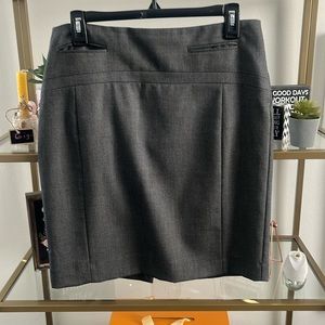 Express Herringbone suit skirt